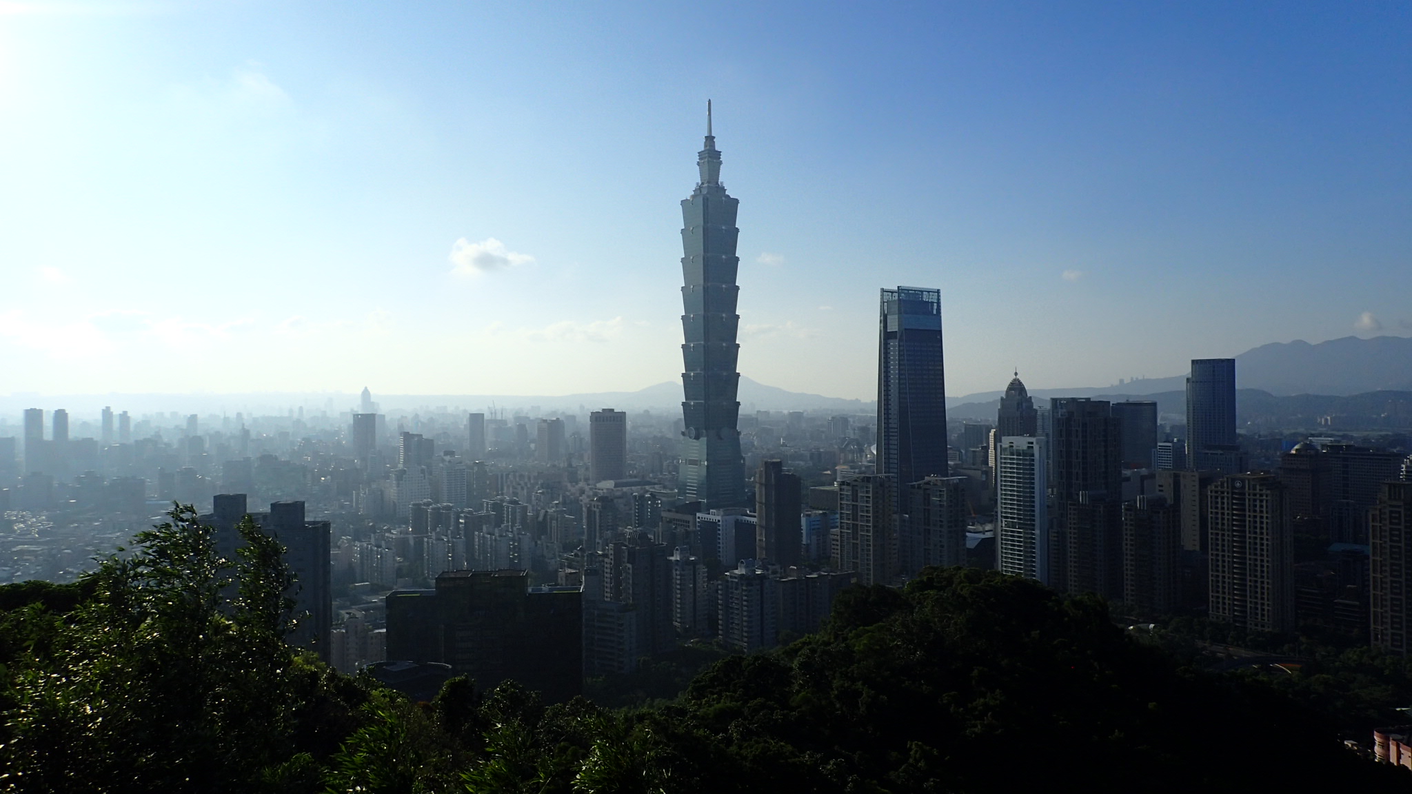 象山より台北市内